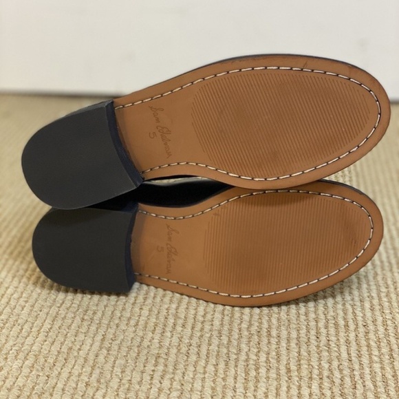 Sam Edelman Dover Chelsea Black Leather Studded Ankle Boot - Picture 7 of 9